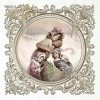 kobiety, dzieci i mężczyźni w vintage ramce*women, children and men in a vintage frame*Frauen, Kinder und Männer in einem historischen Rahmen*mujeres, niños y hombres en un marco de época